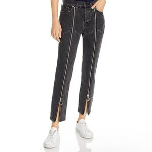 PISTOLA Nico High-Rise Zip Straight Leg Jeans